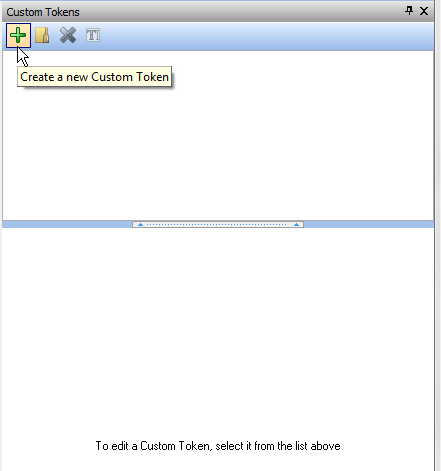 图T15.24  Creating a New Custom Token (创建自定义标记)